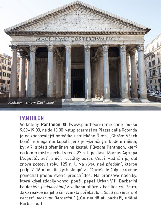 Řím - 3. vydání turistický průvodce