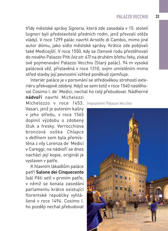 Florencie - 2. vydání turistický průvodce