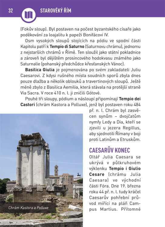 Řím - 3. vydání turistický průvodce
