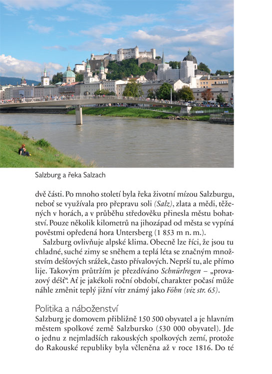 Salzburg - 2. vydání turistický průvodce